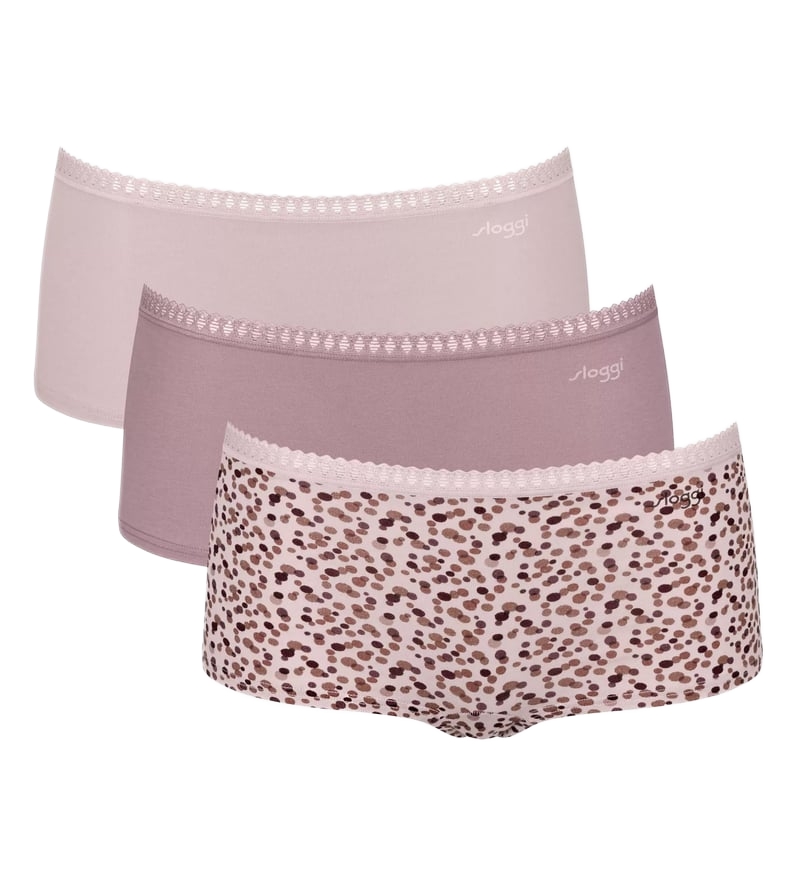 Γυναικείo εσώρουχo 3PACK sloggi GO Crush H Short C3P 10219653 -V001 - MULTIPLE COLOURS 1