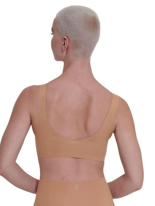 Σουτιέν Zero Feel Bralette Μπουστάκι Αόρατο Push Up Sloggi 10217728-00CM ΜΠΕΖ