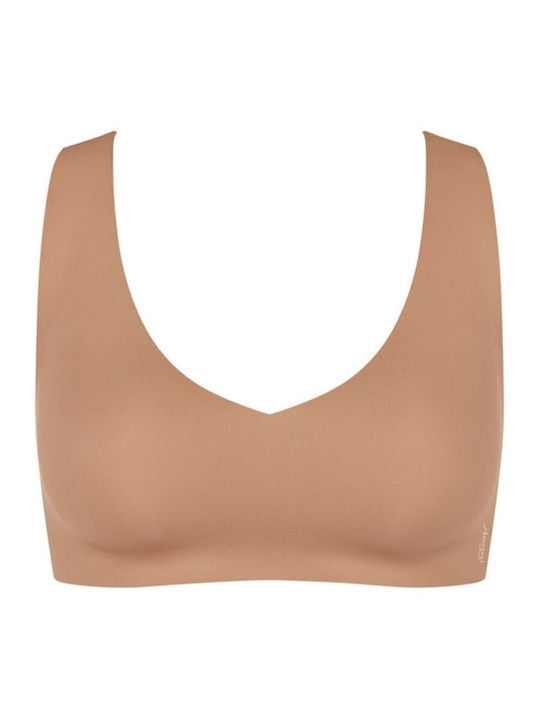 Σουτιέν Zero Feel Bralette Μπουστάκι Αόρατο Push Up Sloggi 10217728-00CM ΜΠΕΖ
