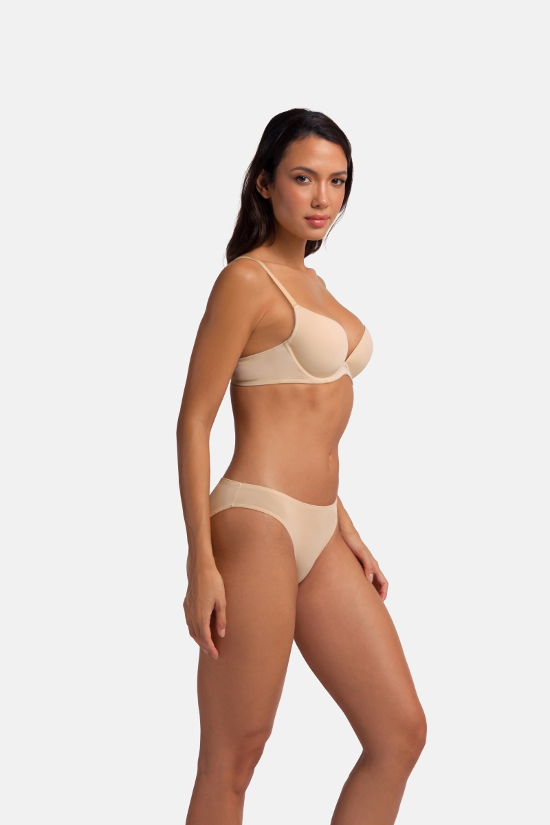 Σουτιέν Ενίσχυση Μπανέλα Βαθύ Ντεκολτέ 2 PACK FLORIE-2PP PUSH UP PLUNGE CUP B Dorina FXPG0007LA088-2X0404 ΚΟΚΚΙΝΟ-ΜΠΕΖ