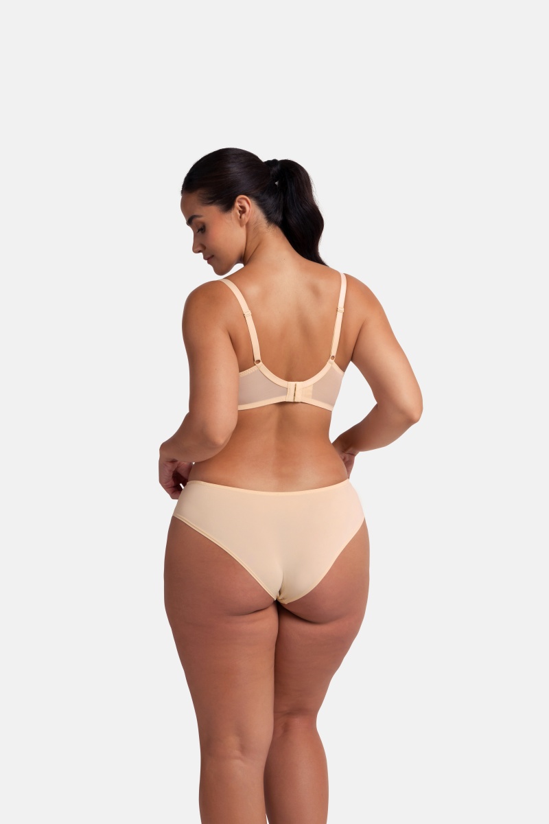 Σουτιέν Χωρίς Ενίσχυση Μπανέλα 2 PACK ALMA CUP D Dorina FXWB0001LA141-2X0249 ΜΑΥΡΟ-ΜΠΕΖ