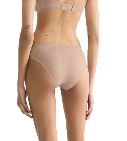 Γυναικεία slip 3 PACK 3 τεμαχίων Sloggi GO Daily Cotton Mini 10222320-00LZ ΜΠΕΖ