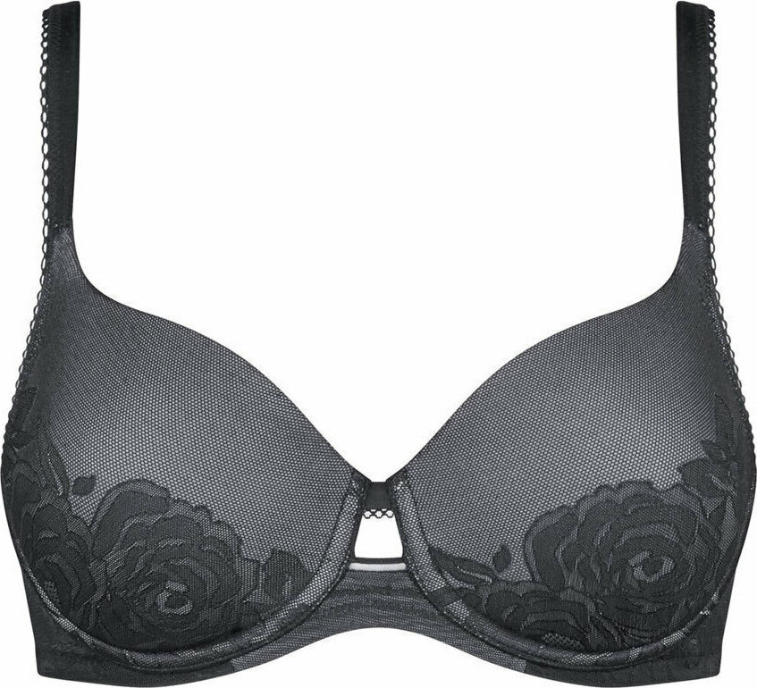 Σουτιέν Μπανέλα Φορμάρισμα TRIUMPH Wild Rose Sensation WP D-C-E Cup -10205990-0004 ΜΑΥΡΟ