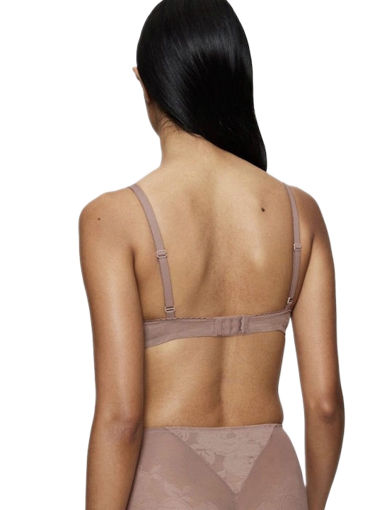 Σουτιέν Μπανέλα Φορμάρισμα TRIUMPH Wild Rose Sensation WP D-C-E Cup -10205990-00ZE ΣΟΚΟΛΑ