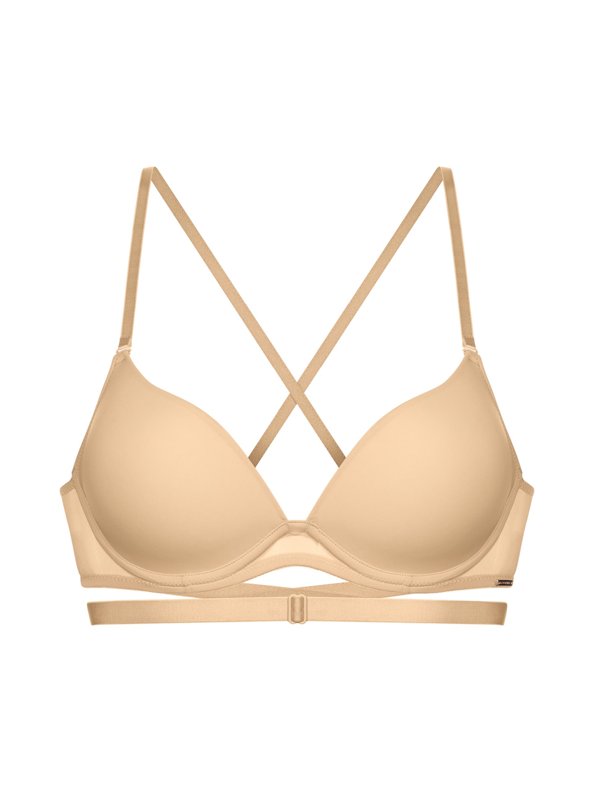 Σουτιέν DORINA BRA Πολυμορφικό Ενίσχυση Μπανέλα MICHELLE SOLUTION Push Up Plunge FXPG0042MI033-BE0001 CUP C-Μπεζ  