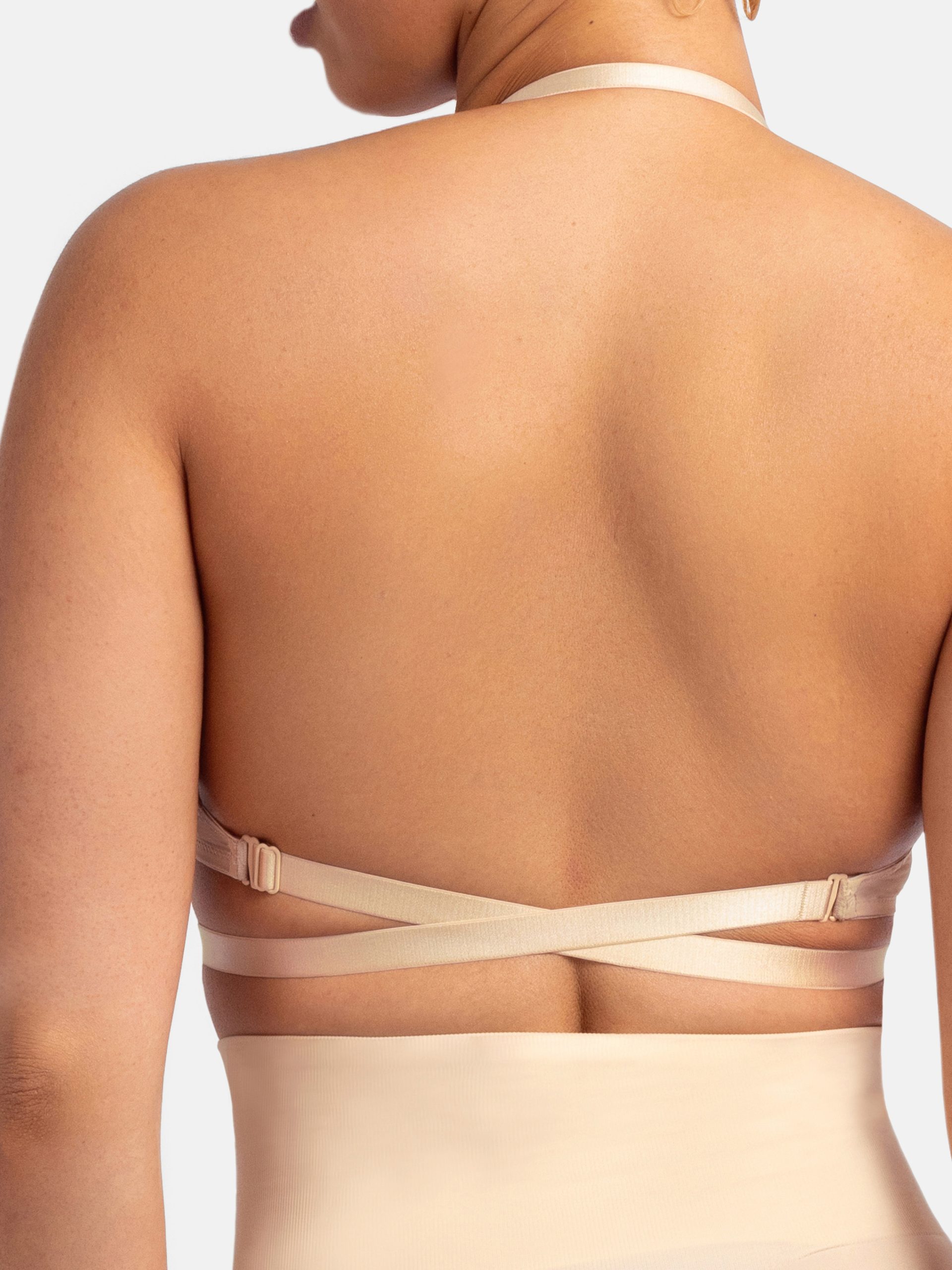 Σουτιέν DORINA BRA Πολυμορφικό Ενίσχυση Μπανέλα MICHELLE SOLUTION Push Up Plunge FXPG0042MI033-BE0001 CUP C-Μπεζ  