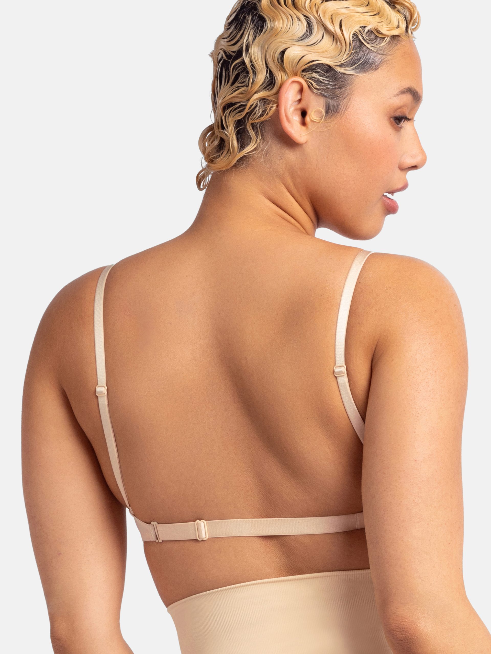 Σουτιέν DORINA BRA Πολυμορφικό Ενίσχυση Μπανέλα MICHELLE SOLUTION Push Up Plunge FXPG0042MI033-BE0001 CUP C-Μπεζ  