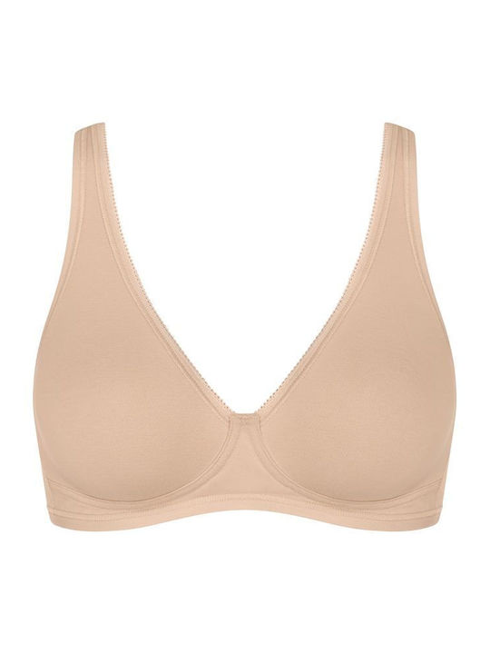 Γυναικείο Σουτιέν Χωρίς Μπανέλα Sloggi Basic+ Soft Bra 10222327-0026 Μπεζ