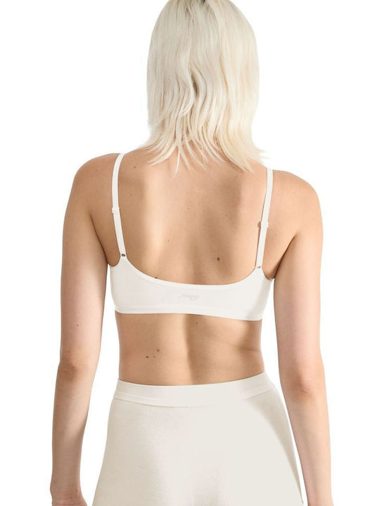 Γυναικείο Μπουστάκι sloggi GO Daily Cotton Top 10222329-00GZ - SILK WHITE