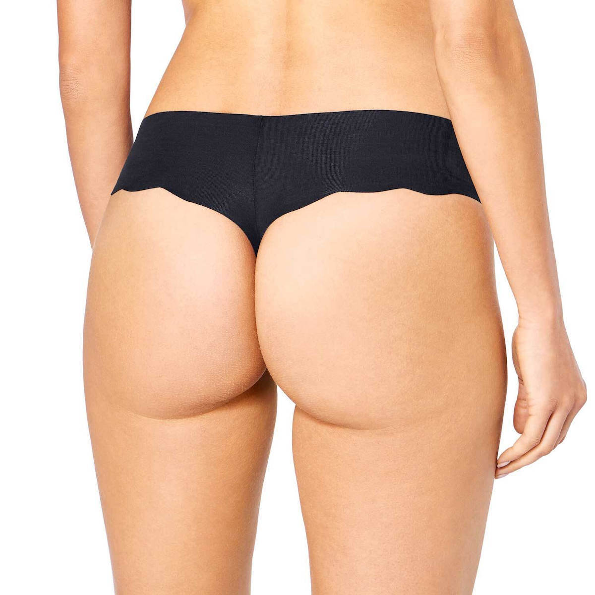 Γυναικείο Εσώρουχο Slip laser cut 2PACK Sloggi Zero Microfibre HIPSTRING 10215267-M004 ΜΑΥΡΟ-ΜΠΕΖ