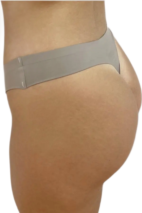 Γυναικείο Εσώρουχο Slip laser cut 3PACK Slip String IDER 3002-3P-LC ΜΑΥΡΟ-ΓΚΡΕΖ-SKIN