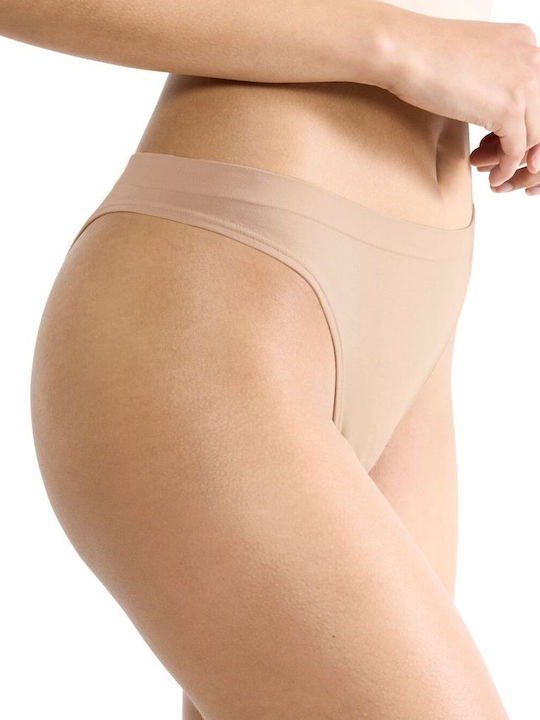 Γυναικεία slip 2 PACK 2 τεμαχίων modal TENCEL Sloggi GO Sense Tanga 2P 10224864-1195 ΜΠΕΖ