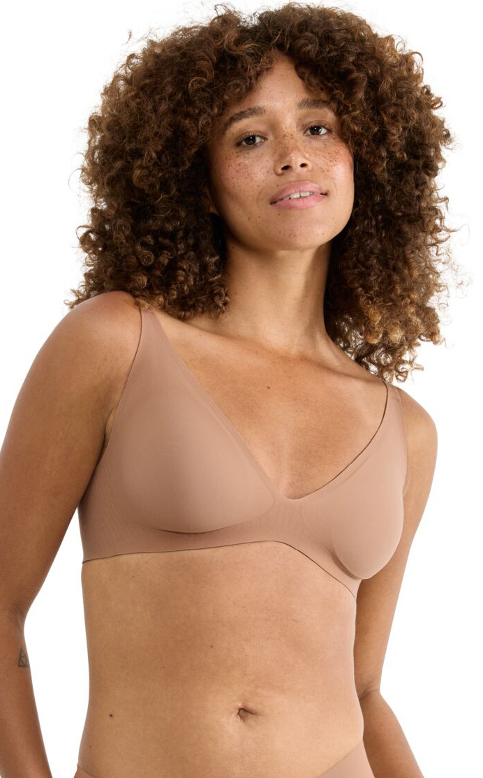 Σουτιέν Αόρατο Zero Feel 2.0 THE UP P Bra χωρίς Μπανέλα Sloggi 10226701 - 00CM - NOSTALGIC BROWN