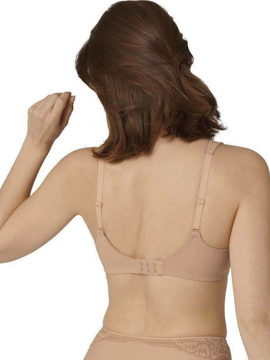 Σουτιέν TRIUMPH Μπανέλα χωρίς Ενίσχυση Modern Lace + Cotton W 10207538 00EP Μπεζ