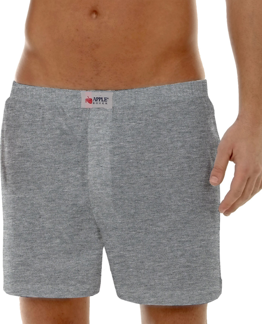 Ανδρικό εσώρουχο Boxer Apple 0110140 Γκρι Μελανζέ