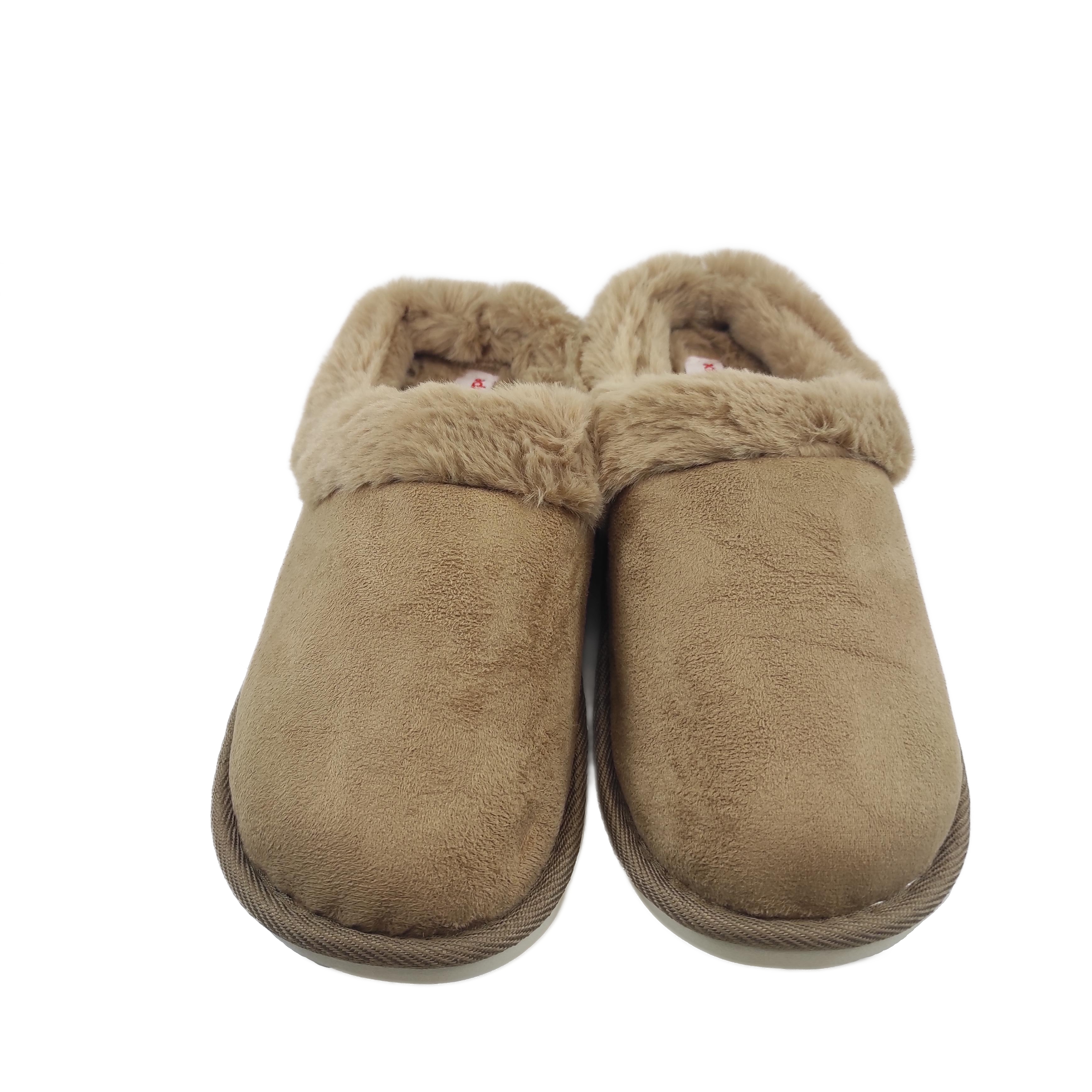 Γυναικεία Παντόφλα Χειμερινή Ραμμένη ADAM'S 903-25503 ΜΠΕΖ