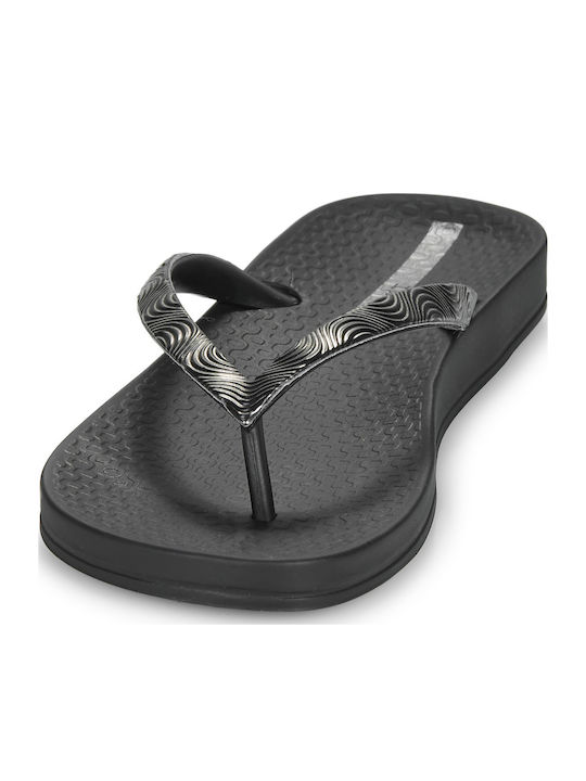 Γυναικεία Σαγιονάρα 35-42 Ανατομική MESH IX FEM 83581-BB807  IPANEMA 780-25371-29 BLACK-BLACK-DARK GREY