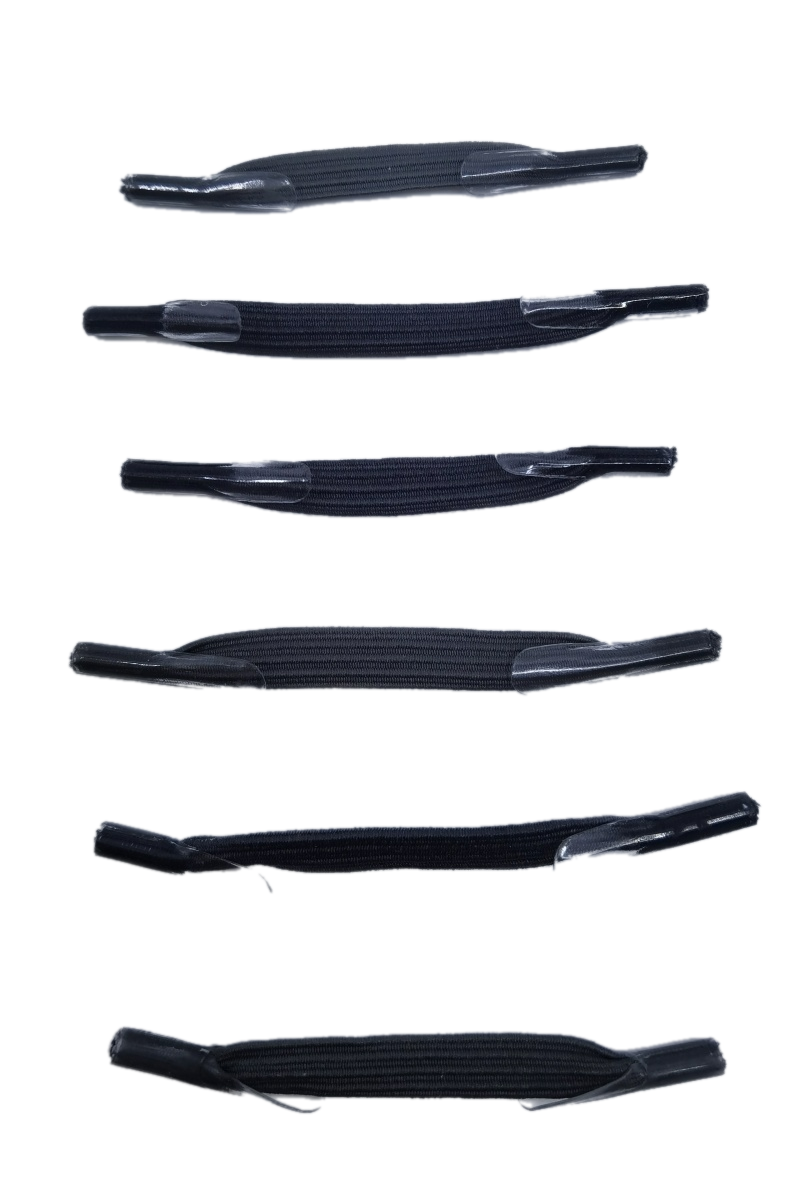 Ελαστικά κορδόνια χωρίς δέσιμο Fun Elastic Laces R 1841 ΓΚΡΙ ΣΚΟΥΡΟ
