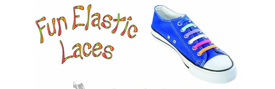 Ελαστικά κορδόνια χωρίς δέσιμο Fun Elastic Laces R 1841 ΑΣΗΜΙ