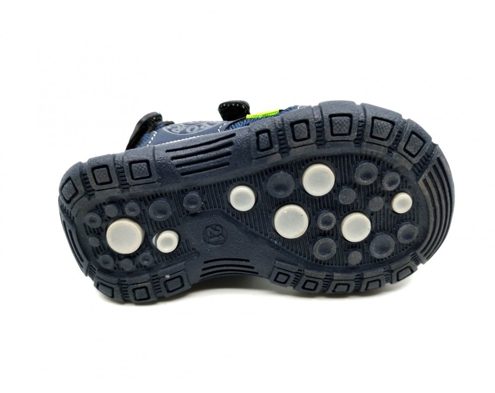 Αγορίστικο Πέδιλο με αυτοκόλλητο velcro SMART KIDS 121-233 ΜΠΛΕ