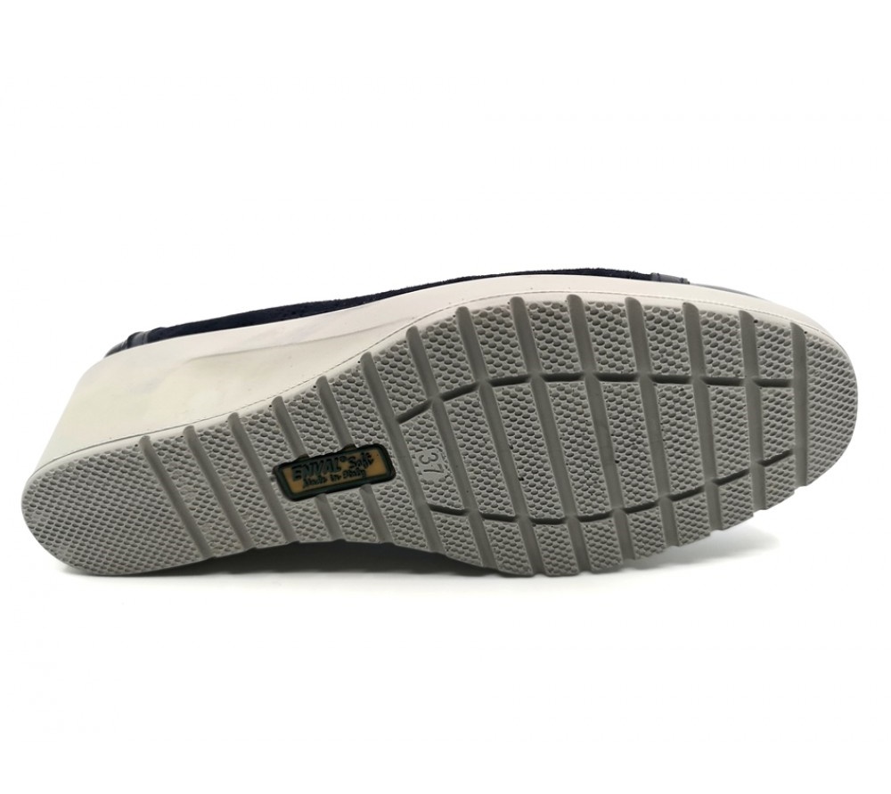 Γυναικείο Παπούτσι Δερμάτινο Ανατομικό Comfort Memory Foam Πάτος ENVAL soft EN03259911 ΜΠΛΕ
