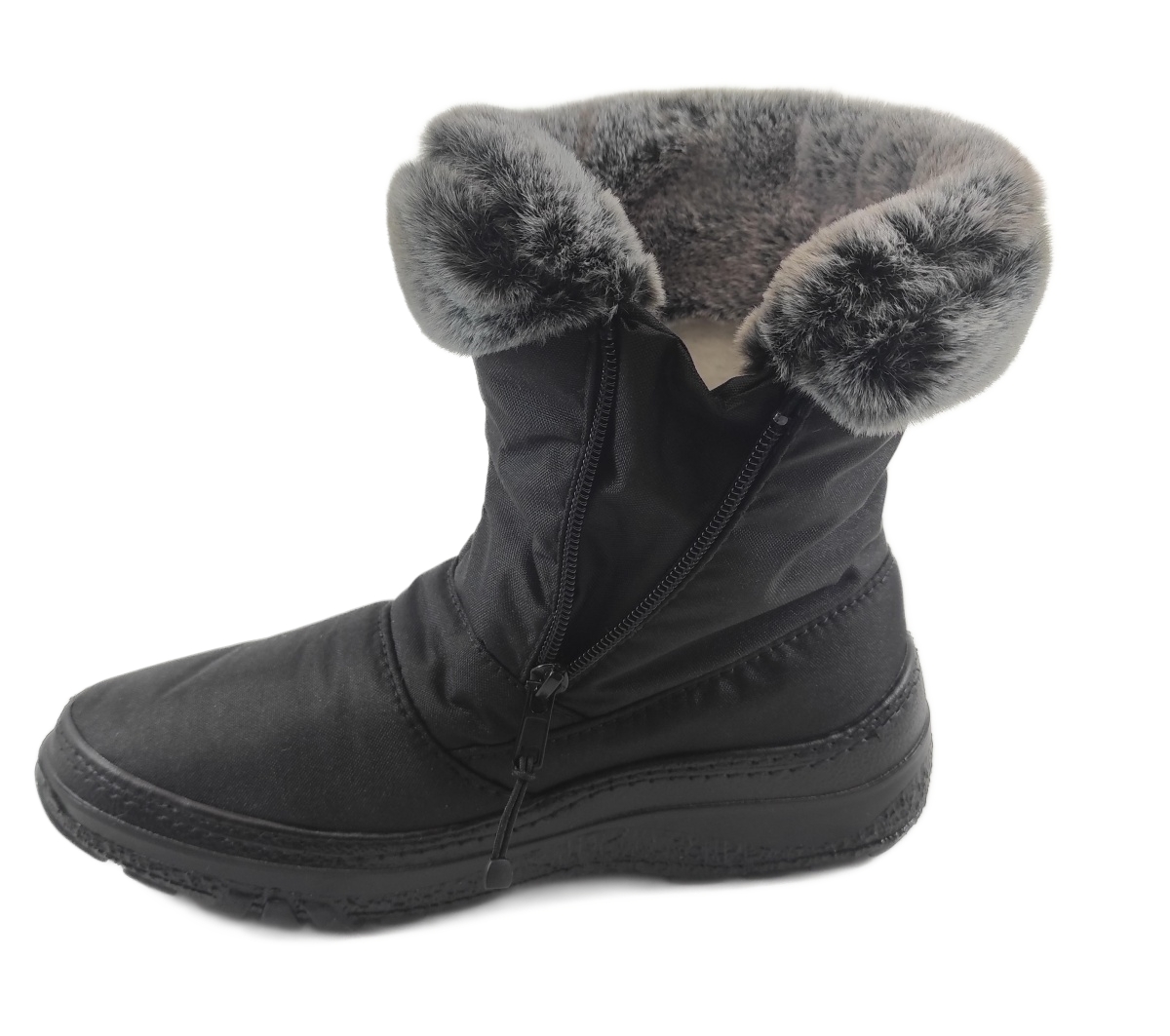 Γυναικεία Μπότα Apres Ski ADAM'S 591/23505-1 ΜΑΥΡΟ