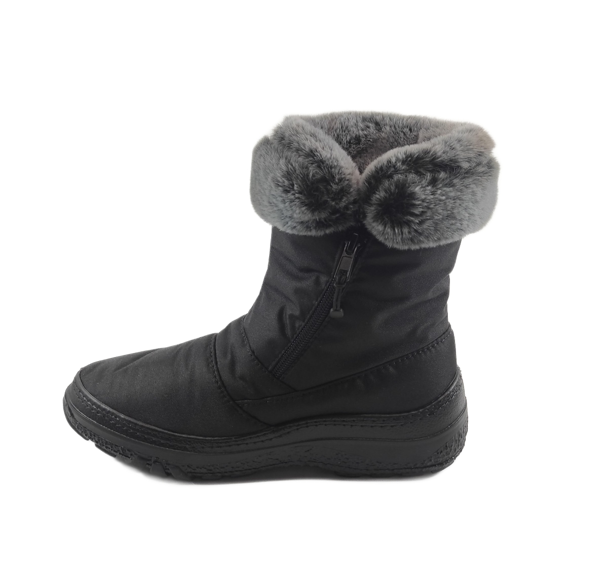Γυναικεία Μπότα Apres Ski ADAM'S 591/23505-1 ΜΑΥΡΟ