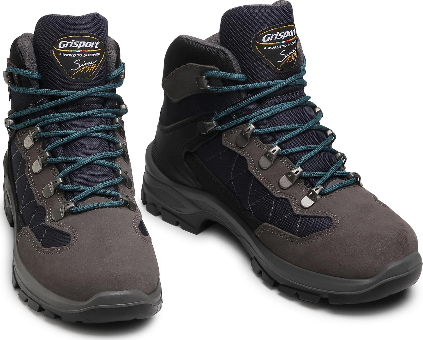 Ορειβατικό Πεζοπορίας TRAKKING-OUTDOOR Μποτάκι Gritex Grisport 14511S14G ΜΠΛΕ ΓΚΡΙ