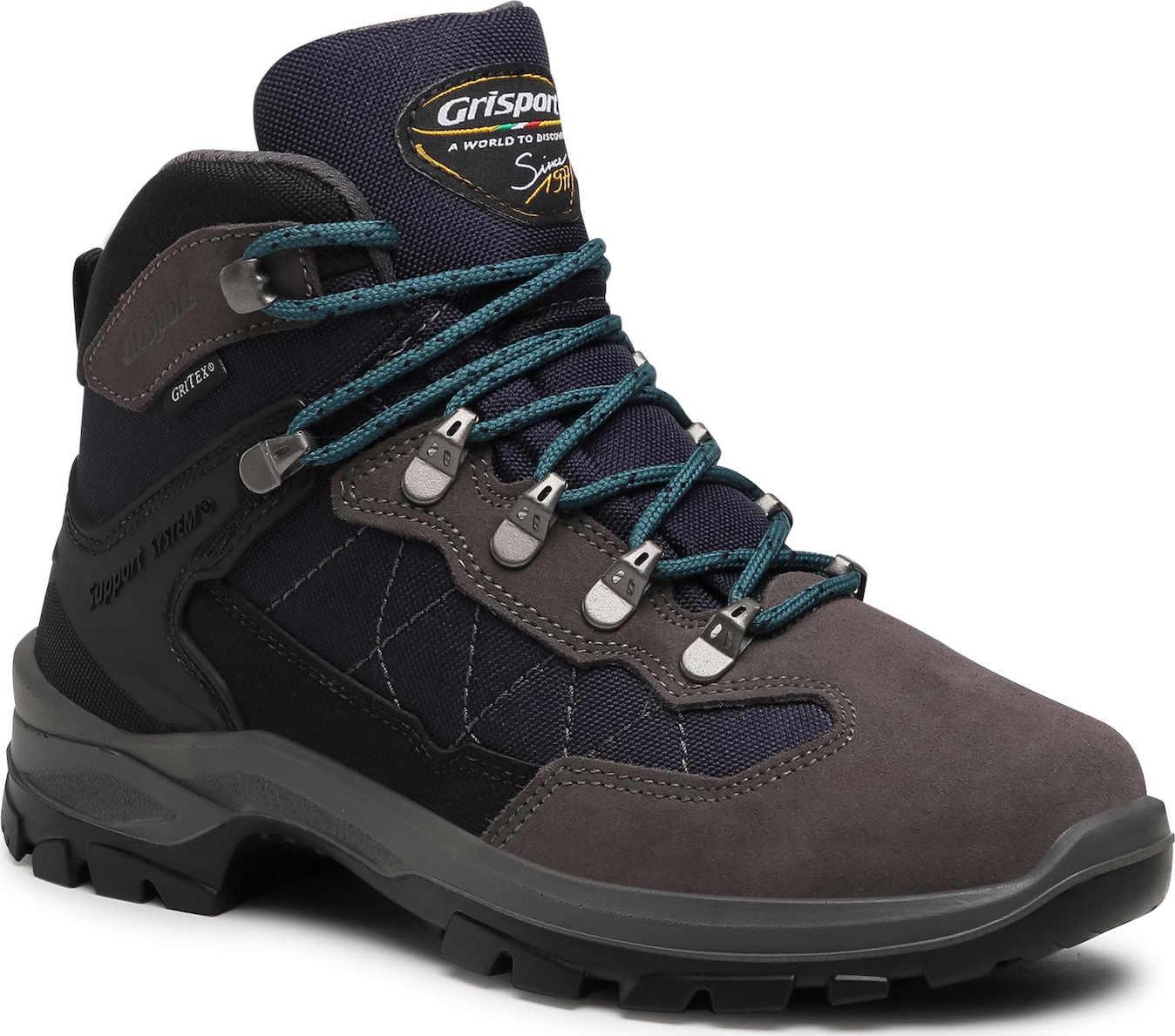 Ορειβατικό Πεζοπορίας TRAKKING-OUTDOOR Μποτάκι Gritex Grisport 14511S14G ΜΠΛΕ ΓΚΡΙ